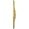 Ekena Millwork Bailey Ceiling Medallion (Fits Canopies up to 4"), Hand-Painted Rich Gold, 18 1/8"OD x 3/4"P CM19BIRGS - alternate 3